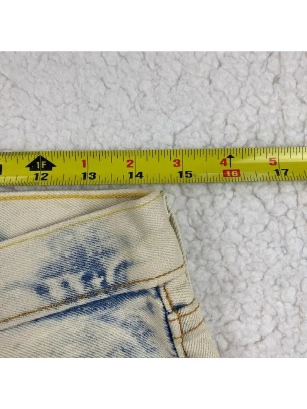 Levi's 501 Bleached Denim Jeans Men's 29x32 Straight Leg Button NWT 00501-2056